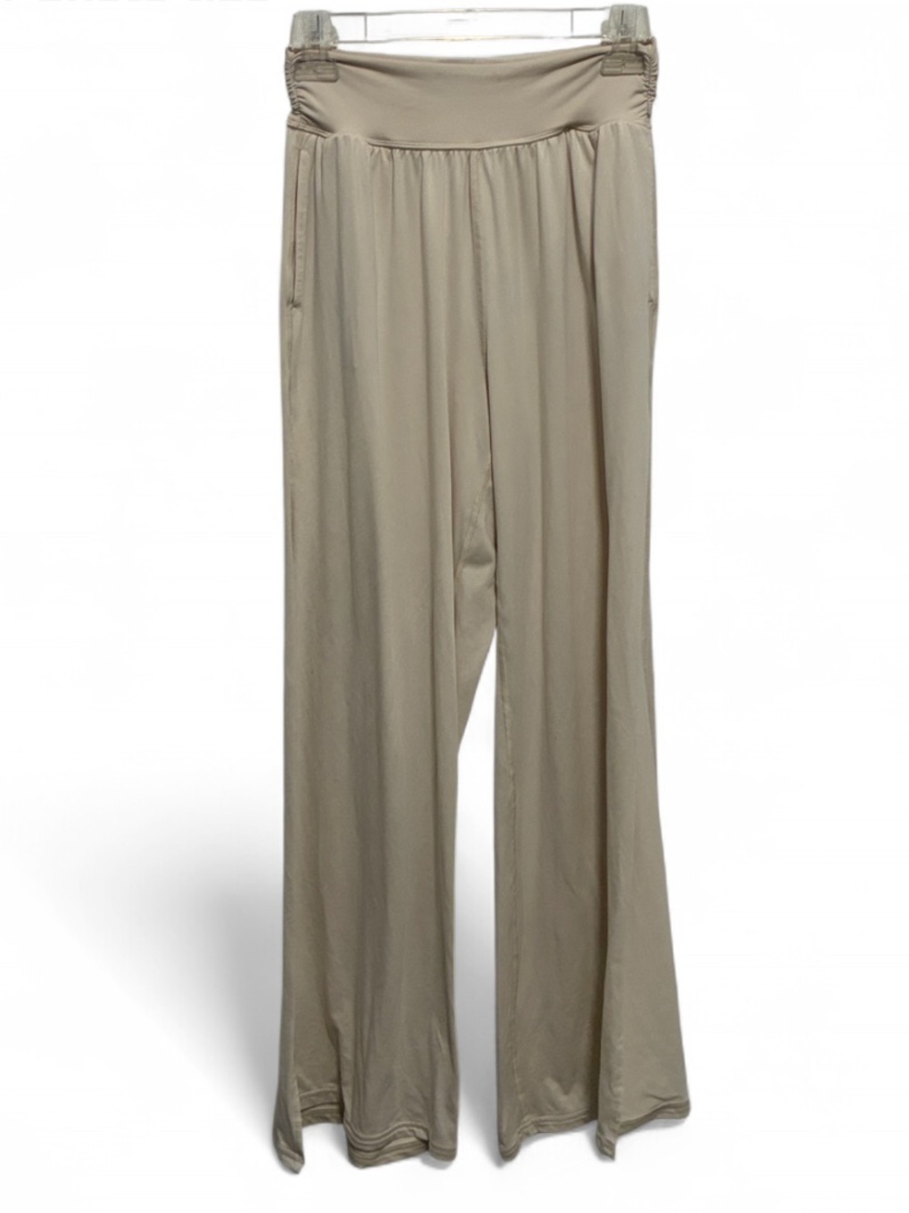 Aerie Offline Cream Wide-Leg High Waisted Pants